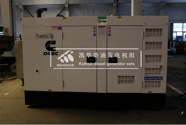 苏州道路100KW静音发电机组成功出厂