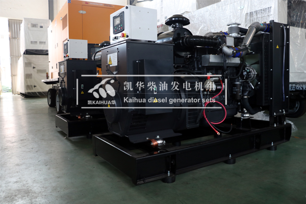 山东路政两台100KW上柴发电机组成功出厂