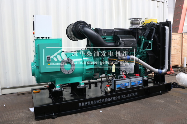成都医疗300KW沃尔沃发电机组成功出厂