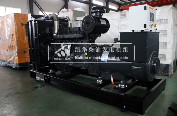 郑州市政350KW上柴发电机组成功出厂