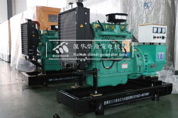 山东水利两台50KW柴油发电机组成功出厂