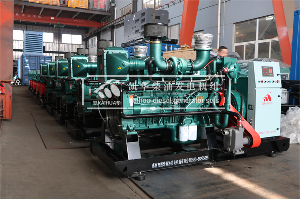 浙江船舶10台船用发电机组成功出厂