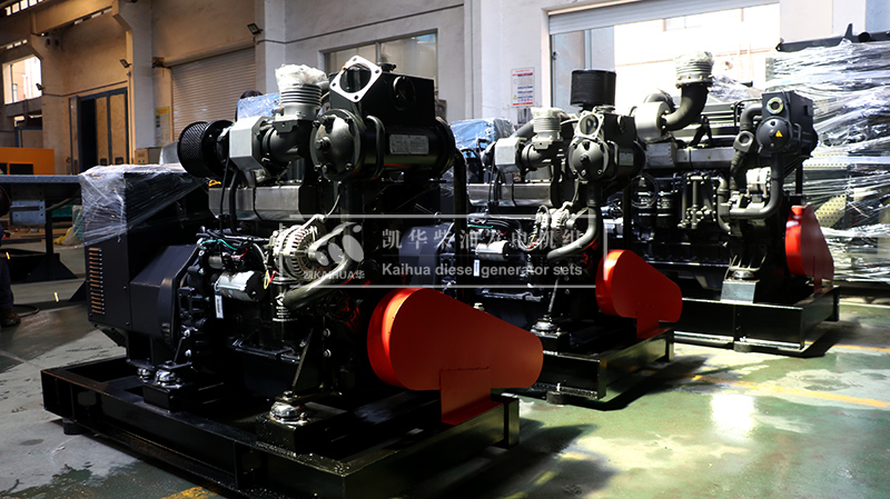 烟台3台上柴船用发电机组成功出厂