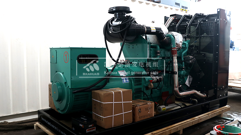 宝鸡两台500kw康明斯发电机组成功出厂